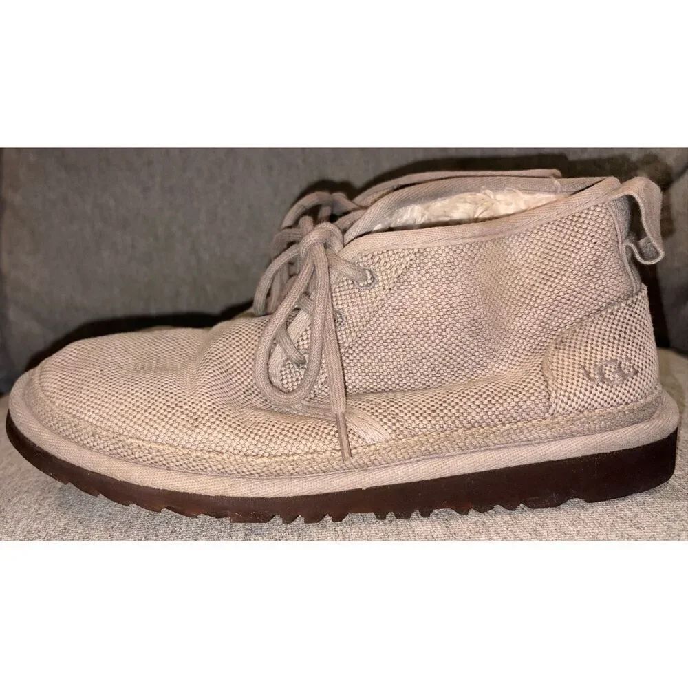UGG Neumel Natural chukka boots size 7